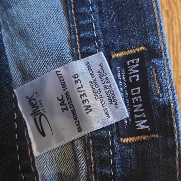 Silver Jeans. Zan W33 L36 - Picture 3 of 7